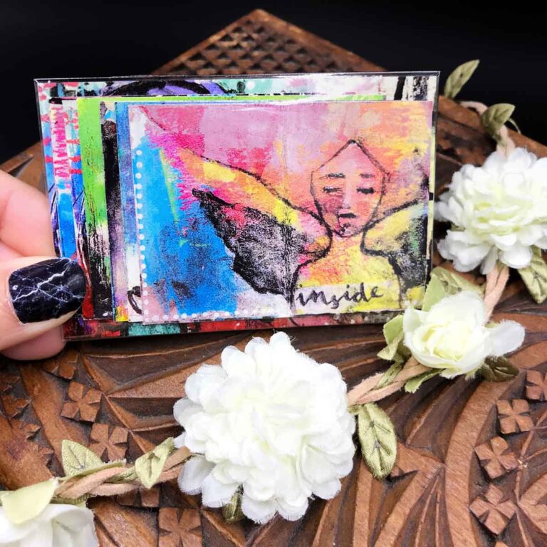 Mini Journals Sticker Set (6) Iris Impressions Art Shop