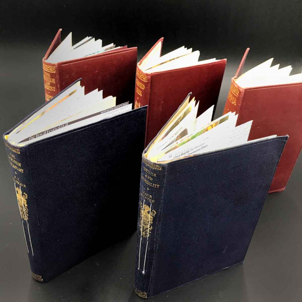 Collins Books Junk Journal Iris Impressions Art Shop